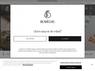 15bodegas.com screenshot