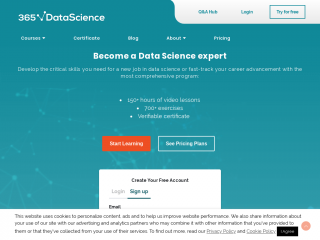 365datascience.com screenshot