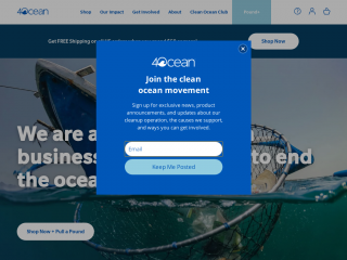 4ocean.com screenshot