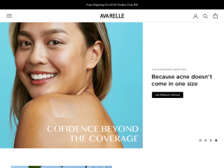 Avarelle.com screenshot