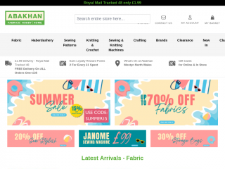 abakhan.co.uk screenshot