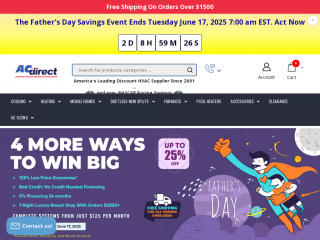 acdirect.com screenshot