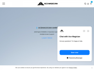 acemagicians.com screenshot