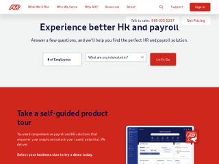 adp.com screenshot