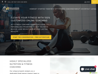 aftfitnesscoaching.com screenshot