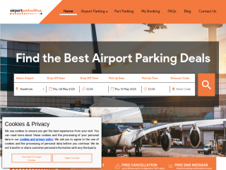 airportparkwithus.co.uk screenshot
