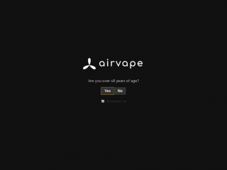 airvape.eu screenshot