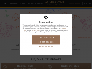 allbarone.co.uk screenshot