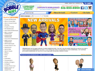 allbobbleheads.com screenshot