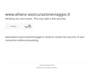 allianz-assicurazioneviaggio.it screenshot