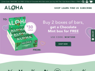 aloha.com screenshot