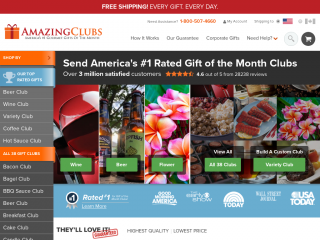 amazingclubs.com screenshot