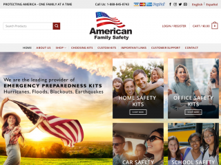 americanfamilysafety.com screenshot