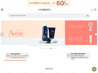 amobeleza.com.br screenshot
