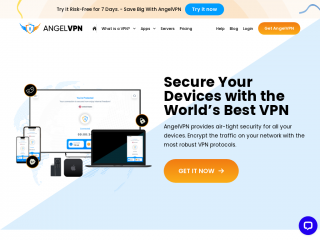 angelvpn.com screenshot