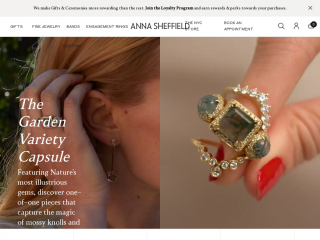 annasheffield.com screenshot