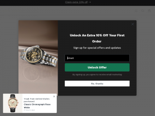 anthonyjameswatches.com screenshot