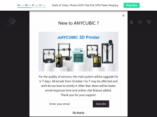 anycubic.com screenshot