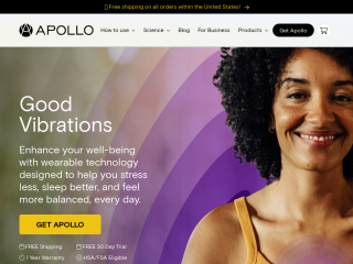 apolloneuro.com screenshot