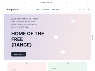 app.coop.farm screenshot