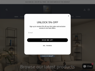 aracointeriors.co.uk screenshot