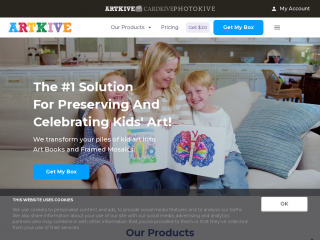 artkiveapp.com screenshot