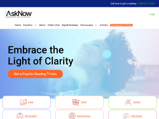 asknow.com screenshot