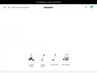 aspiron.co screenshot