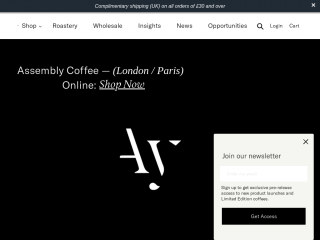 assemblycoffee.co.uk screenshot