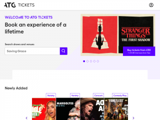 atgtickets.com screenshot