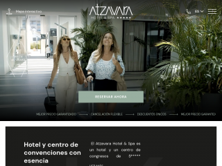 atzavarahotel.com screenshot