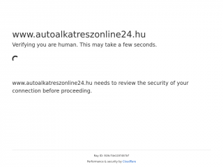 autoalkatreszonline24.hu screenshot