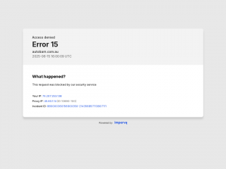 autobarn.com.au screenshot