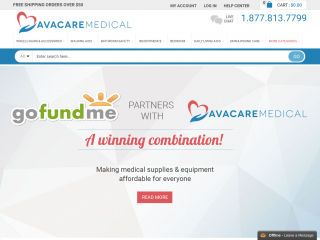 avacaremedical.com screenshot