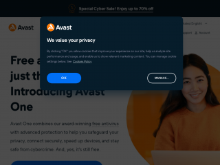 avast.com screenshot