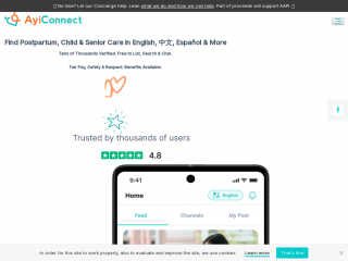 ayiconnection.com screenshot
