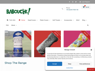 babouchegolf.com screenshot