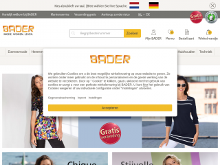 bader.nl screenshot
