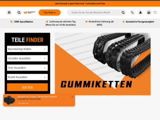 baggerteileshop24.de screenshot