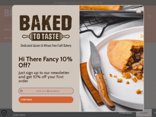 bakedtotaste.co.uk screenshot