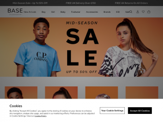 basechildrenswear.com screenshot