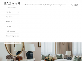 bazaar-london.com screenshot