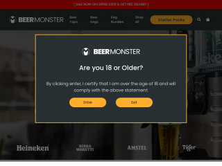 beermonster.com screenshot