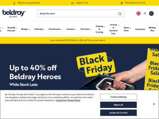 beldray.com screenshot