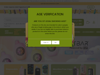 bellavapor.com screenshot