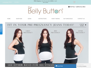 bellybuttonband.com screenshot