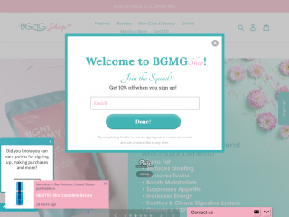 bgmgshop.com screenshot