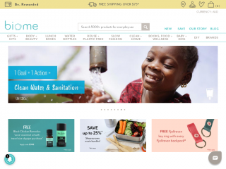 biome.com.au screenshot