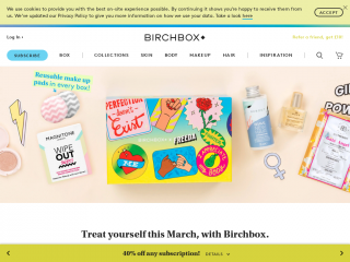 birchbox.co.uk screenshot