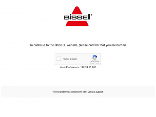 bissell.com screenshot